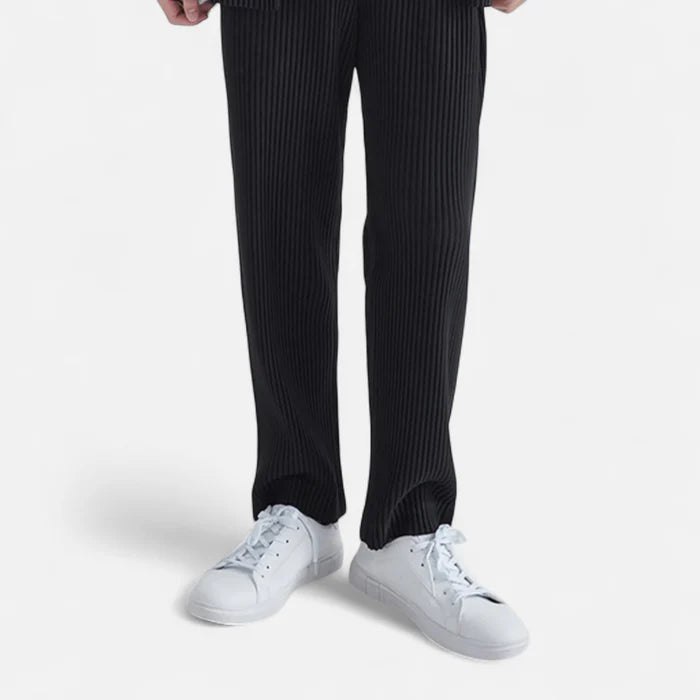 Orenvio | Men’s Ribbed Cotton Trousers