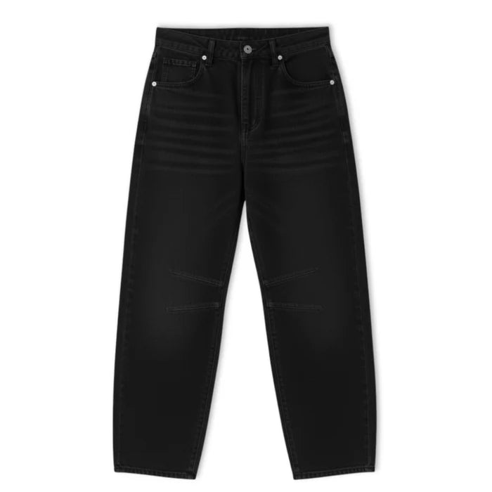 Orenvio | Women’s Vintage Spliced Straight Jeans