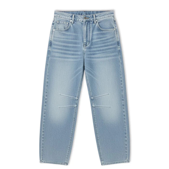 Orenvio | Women’s Vintage Spliced Straight Jeans